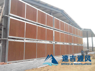 大棚種植專(zhuān)用水簾風(fēng)機通風(fēng)降溫濕簾紙及水簾墻系統